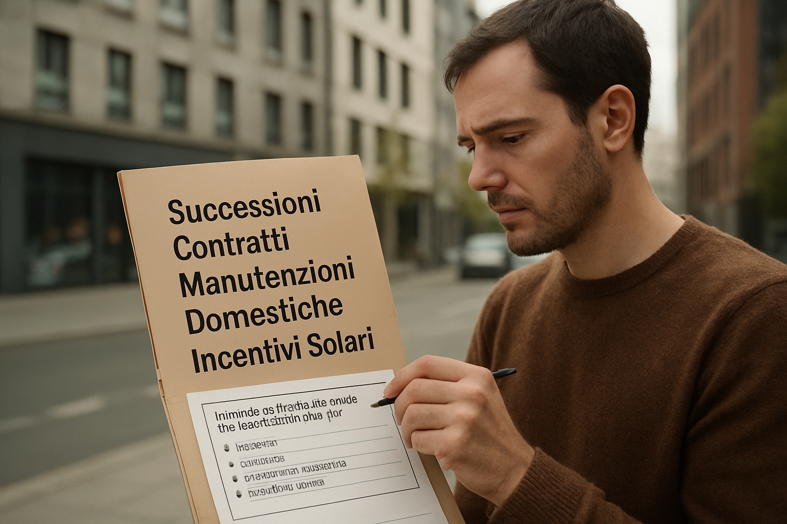 Percorso operativo per gestire eredità, accordi, manutenzioni e scelte energetiche senza errori